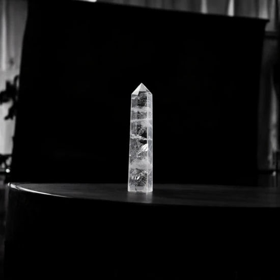 Stunning Clear Quartz Crystal Tower Pencil Point for Sale for Amplifying and Manifesting Your Intension | Premium Quality Crystals | @SASARAworld