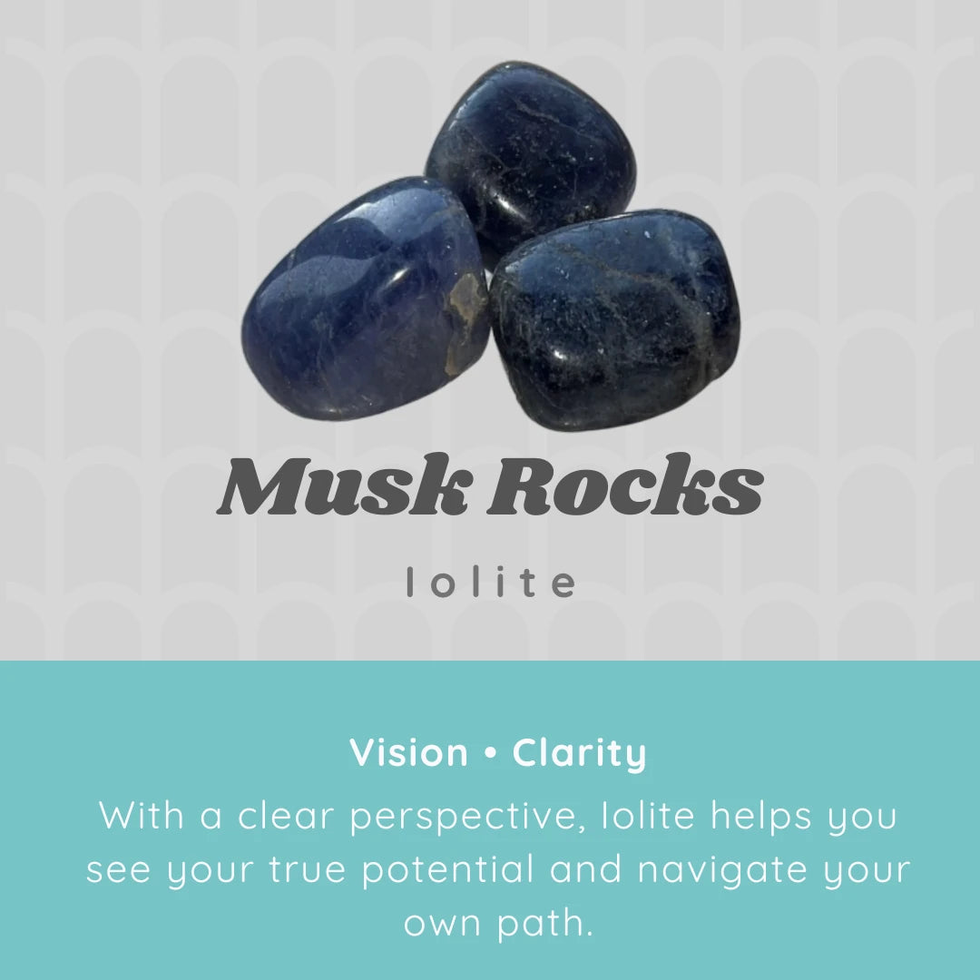 Iolite Crystals for Clarity, Inner Vision, Intuition and Insight | Premium Quality Crystals | @SASARAworld