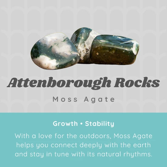 Moss Agate Crystals for Stability, Growth and Deepen Connections | Premium Quality Crystals | @SASARAworld