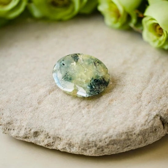 Prenite Crystal Palm Stone for Calm, Peace and Tranquility | Premium Quality Crystals | @SASARAworld