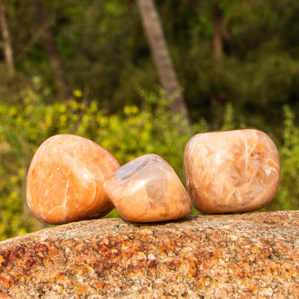 © SASARA • Mindfully-Sourced, High-Quality Peach Moonstone Crystals