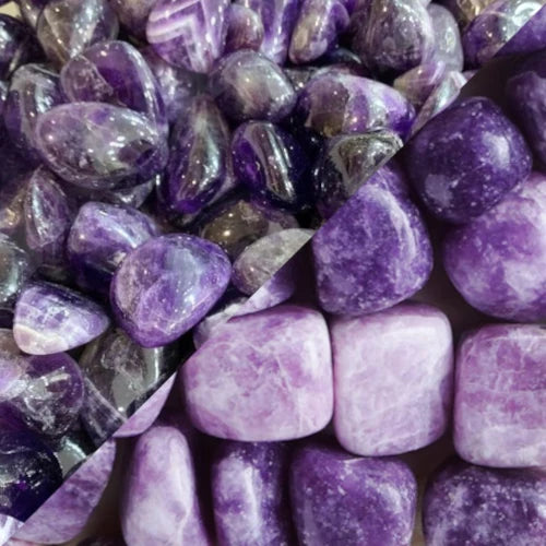 Amethyst vs. Lepidolite: Similarities, Differences & Benefits – SASARAworld