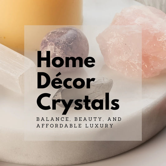 Crystals for Home Decor | @SASARAworld