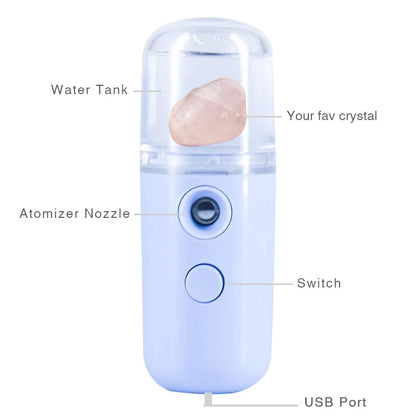 Rechargeable Crystal Mist Room and Car Spray