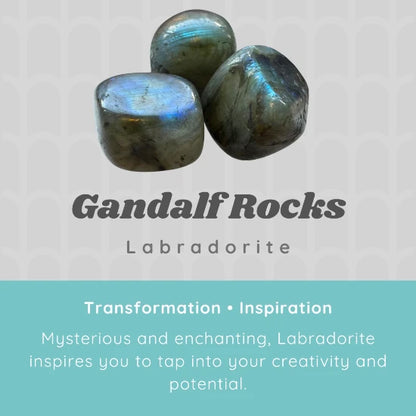 Labradorite for transformation included in the Great Awakening Crystal Set | Premium quality crystals | @SASARAworld