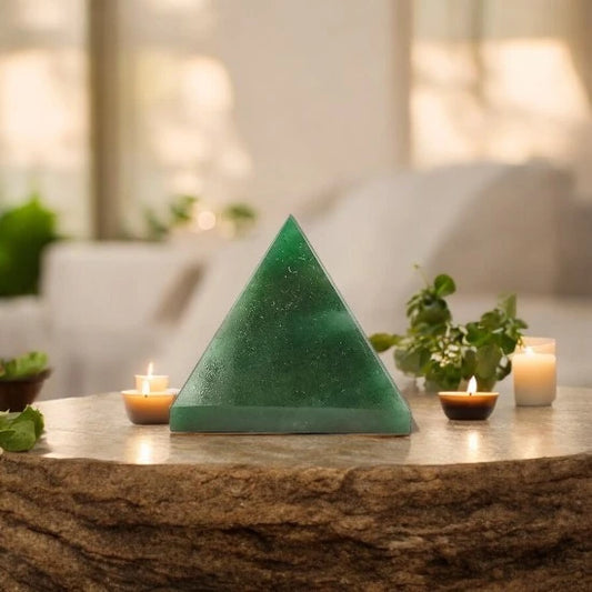 Green Aventurine Crystal Pyramid