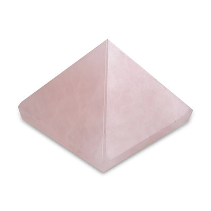 Rose Quartz Crystal Pyramid