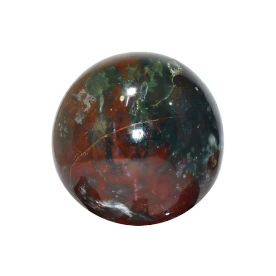 Bloodstone Crystal Sphere