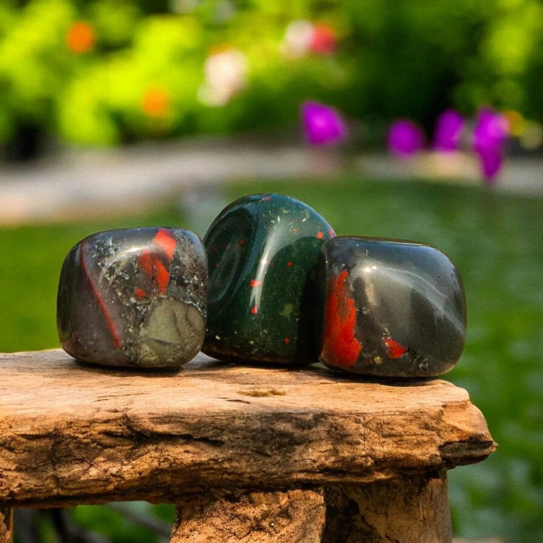 Bloodstone Crystals for Vitality, Courage and Inner Strength | Premium Quality Crystals | @SASARAworld