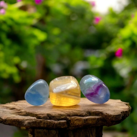 Multi Fluorite Crystals for Mental Clarity, Sparkle, Joy and Creativity | Premium Quality Crystals | @SASARAworld