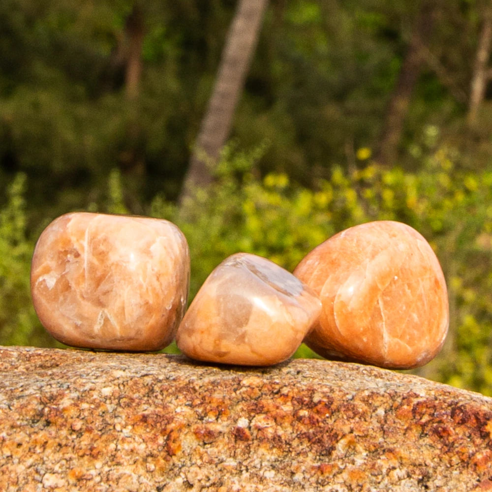 © SASARA • Mindfully-Sourced, High-Quality Peach Moonstone Crystals