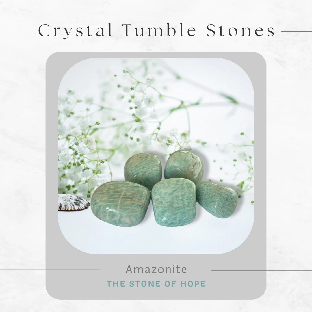 Optimistic Determination - Crystal Healing Tumble Stone Duo