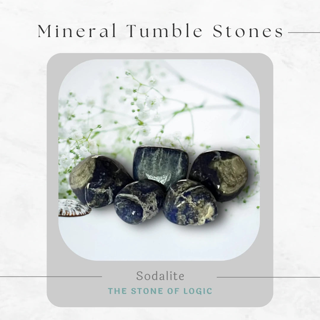 Sodalite Crystal Healing Tumble Stone