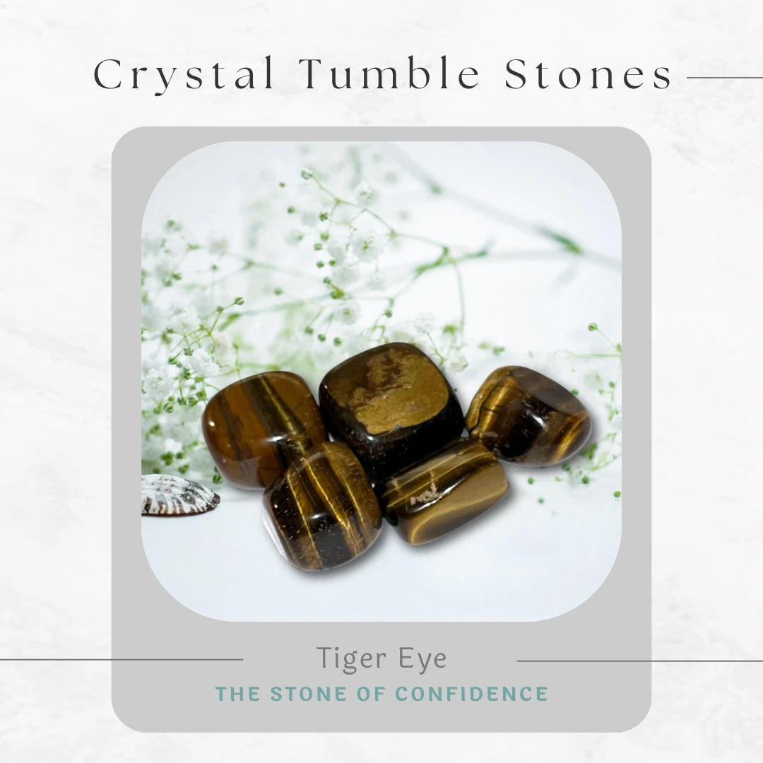 Optimistic Determination - Crystal Healing Tumble Stone Duo