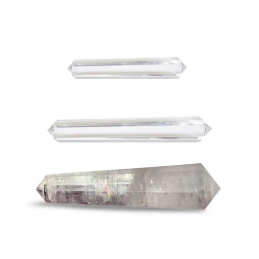 Clear Quartz Double Terminated Crystal Pointer